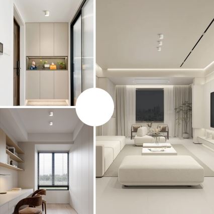 Immax NEO 07241L - Plafonieră LED dimabilă RONDATE LED/18W/230V 11,5cm Wi-Fi Tuya