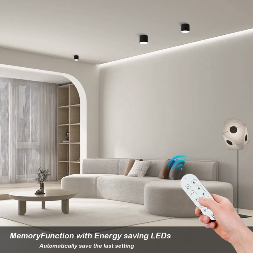 Immax NEO 07242L - Lampă LED de tavan dimabilă RONDATE LED/18W/230V 11,5 cm Wi-Fi Tuya