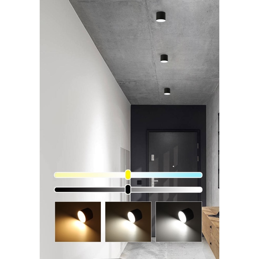 Immax NEO 07242L - Lampă LED de tavan dimabilă RONDATE LED/18W/230V 11,5 cm Wi-Fi Tuya