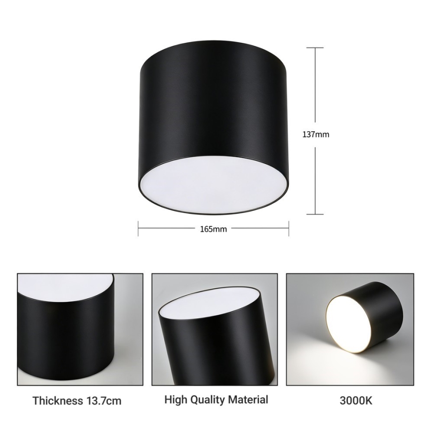 Immax NEO 07244L - Plafonier LED dimabil RONDATE LED/32W/230V 16,5 cm Wi-Fi Tuya