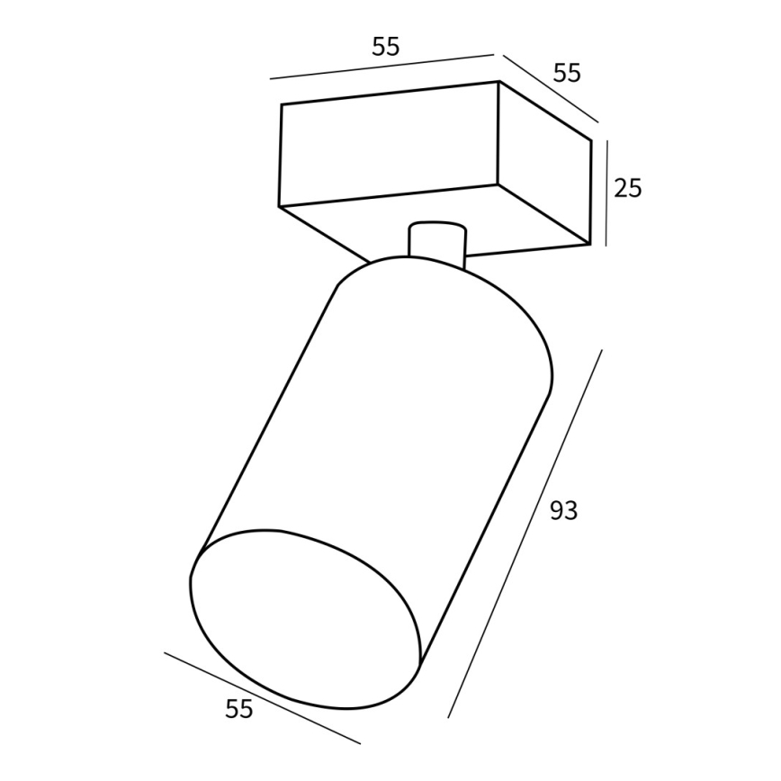 Immax NEO 07261Z - Spot LED RGB+CCT reglabil NEO PUNTO 1xGU10/4,8W/230V Tuya
