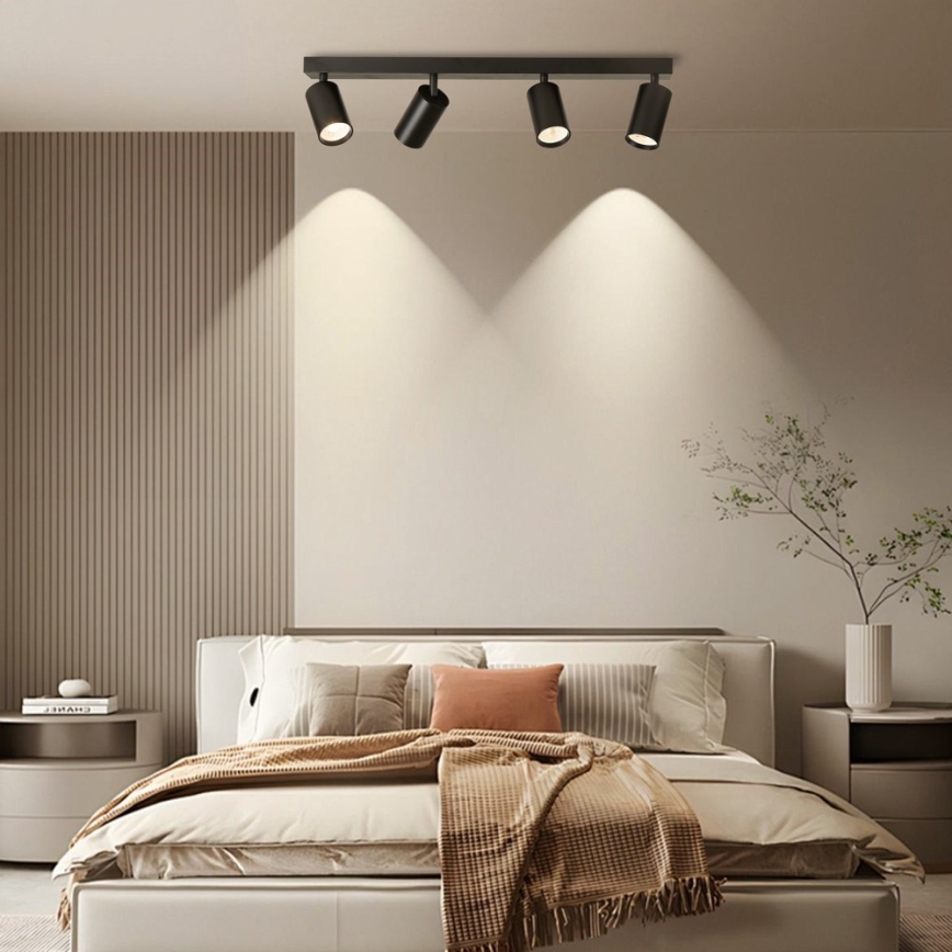 Immax NEO 07264W - Spot LED RGB+CCT reglabil NEO LITE PUNTO 4xGU10/6W/230V Wi-Fi Tuya