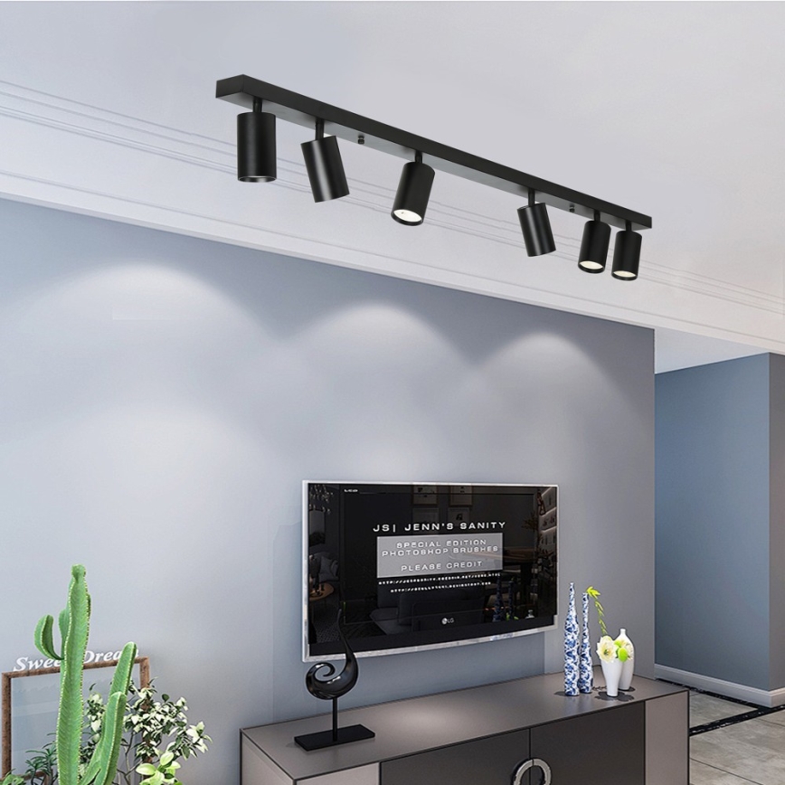 Immax NEO 07268W - Spot LED RGB+CCT reglabil NEO LITE PUNTO 6xGU10/6W/230V Wi-Fi Tuya