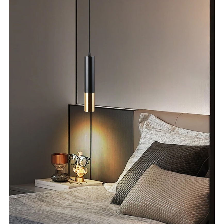 Immax NEO 07273Z - Candelabru LED RGB+CCT reglabil pe cablu NEO PUNTO 1xGU10/4,8W/230V Tuya