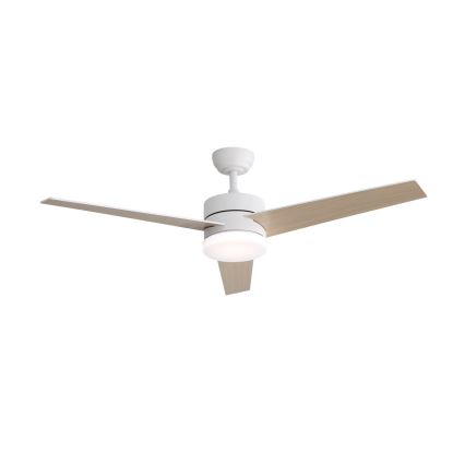Ventilator de tavan Immax NEO 07284L - LED+CCT, cu funcție dimmer, VARIABLE LED/24W/230V 3000/4000/6000K, Wi‑Fi Tuya, Ø 132 cm + telecomandă