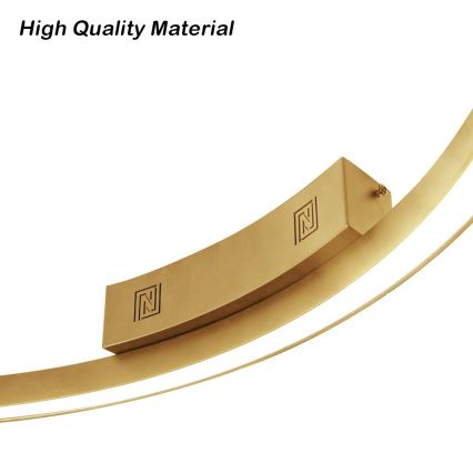 Immax NEO FINO 07290-120G - Plafonieră LED CCT dimmabilă, 55W, 230V, 2700-6500K, Ø 120 cm, Tuya + telecomandă