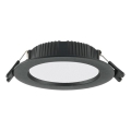 Immax NEO 07294L - downlight LED dimabil încastrat, 12 W, 230 V, Wi‑Fi, Ø 12 cm, negru