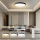 Immax NEO 07314L - Plafonieră LED reglabilă SEMPLICI, 128 W, 230 V, diametru 100 cm, Wi-Fi Tuya, neagră, cu telecomandă inclusă