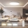 Immax NEO 07316L - Plafonieră LED dimabilă SEMPLICI LED/128W/230V, diam. 100 cm, Wi‑Fi Tuya, albă + telecomandă