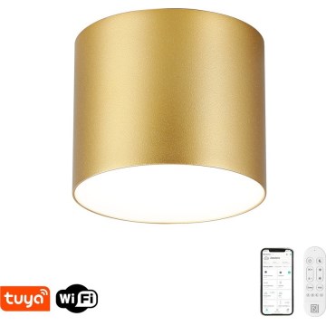 Immax NEO 07318L - Lampă de tavan LED dimabilă RONDATE LED/32W/230V Ø 16,5 cm Wi-Fi Tuya auriu