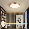 Immax NEO 07321L - Plafonieră LED dimabilă NEO LITE SEMPLICI LED/36W/230V Ø 40 cm, finisaj cupru + telecomandă