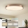 Immax NEO 07323L - Plafonieră LED dimabilă SEMPLICI LED/96W/230V Ø 80 cm Wi-Fi Tuya aur roz + telecomandă