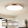 Immax NEO 07324L - Plafonieră LED reglabilă SEMPLICI, LED 128 W, 230 V, Ø 100 cm, Wi-Fi Tuya, auriu + telecomandă