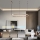 Immax NEO 07328L - Lustra LED dimabilă pe cablu FINO LED/72W/230V 120 cm Tuya roz auriu + telecomandă