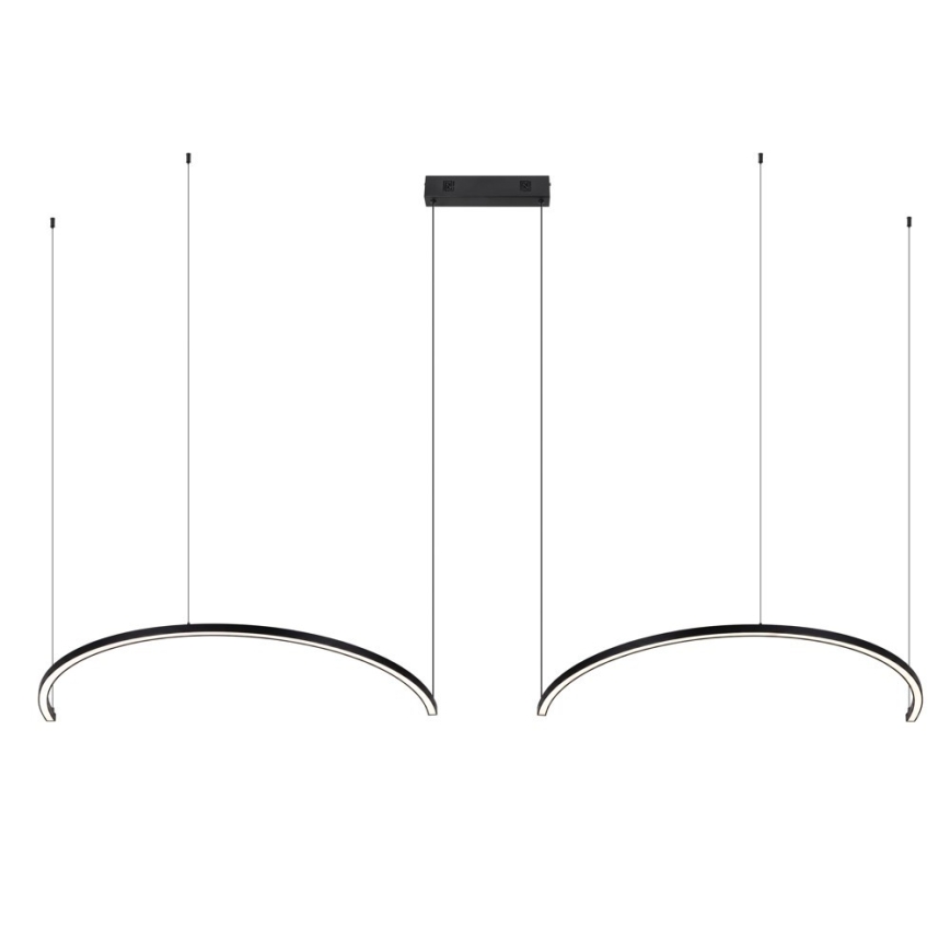 Immax NEO 07329L - Lustru LED dimabil pe cablu FINO LED/72W/230V 120 cm negru Tuya + telecomandă