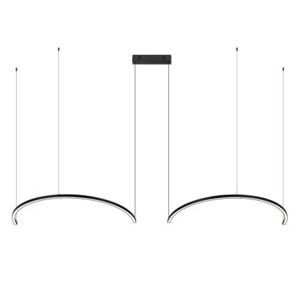 Immax NEO 07329L - Lustru LED reglabil pe cablu FINO LED/72W/230V 120 cm Tuya negru + telecomandă