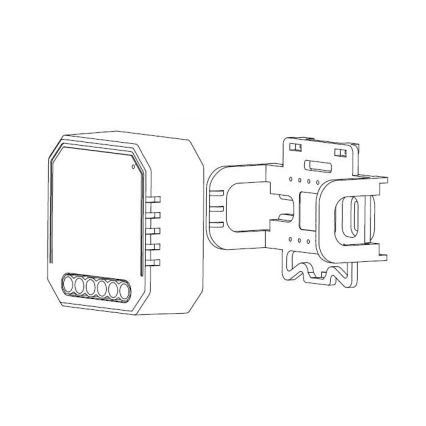 Immax NEO 07521L - Controler inteligent cu măsurare consum V6, cu un singur buton, Tuya