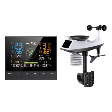 Immax NEO 07528L - Stație meteo profesională NEO LITE SMART 7 în 1, 5V/2xAAA + 3xAA