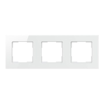 Immax NEO 07542L - Ramă pentru întrerupătoare, prize și termostate, 3 module