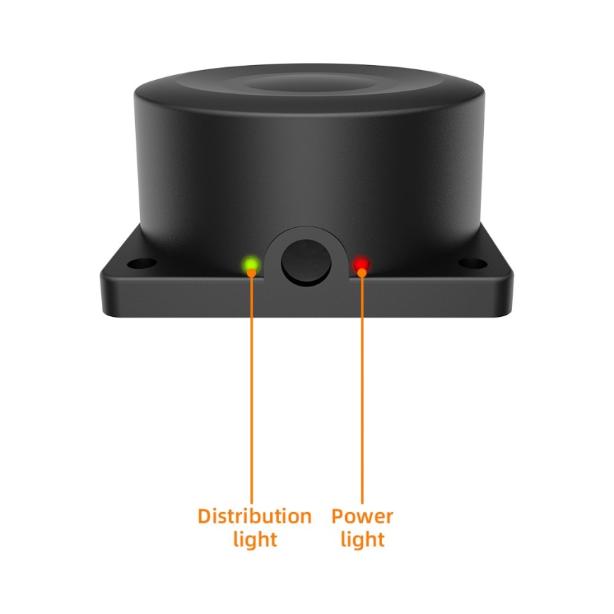 Immax NEO 07543L - Senzor de nivel cu ultrasunete pentru lichide, 5 m Wi-Fi Tuya