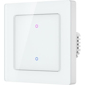 Immax NEO 07550L - Întrerupător SMART cu 2 butoane 230V
