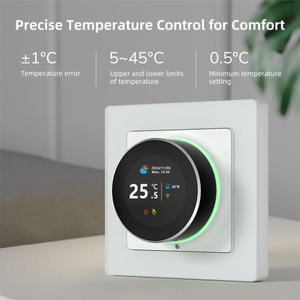 Immax NEO 07555L - Termostat pentru încălzire în pardoseală electrică SMART 230V/16A