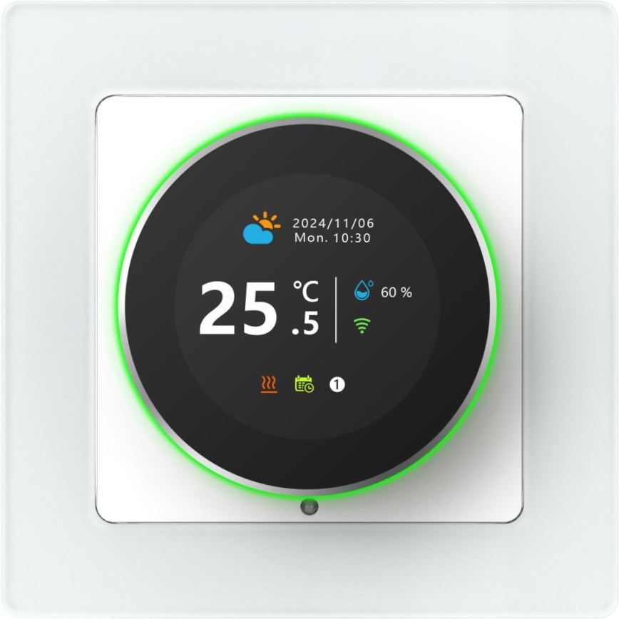 Immax NEO 07555L - Termostat inteligent pentru încălzire electrică în pardoseală 230V/16A Tuya