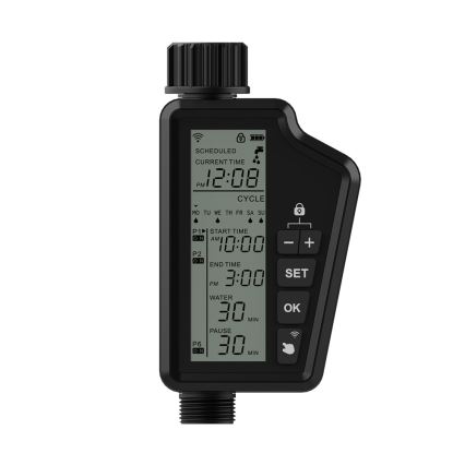 Immax NEO 07556L - Ventil de irigare 4xAA IP65 Wi‑Fi Tuya