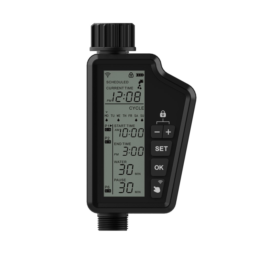 Immax NEO 07556L - Ventil de irigare 4xAA IP65 Wi‑Fi Tuya