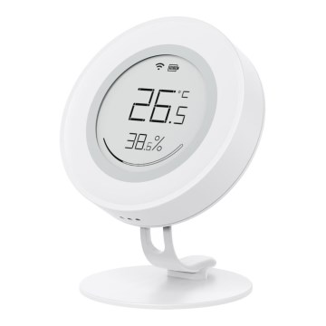 Immax NEO 07557L - Senzor inteligent de temperatură și umiditate, 1xCR2430, Tuya