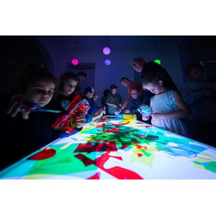 Immax NEO 07745CDO - SET 3x becuri LED RGB+CCT dimabile E14/6W/230V Wi‑Fi + telecomandă