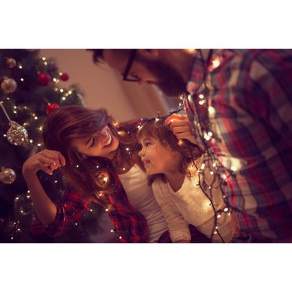 Immax NEO 07749L - Șir de lumini LED exterior reglabil NEO LITE 200xLED/8 funcții 23m 2700-6500K IP44 Wi-Fi Tuya