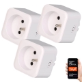 Immax NEO 07762C - SET 3 prize inteligente NEO LITE 3680W/230V/16A Wi-Fi Tuya