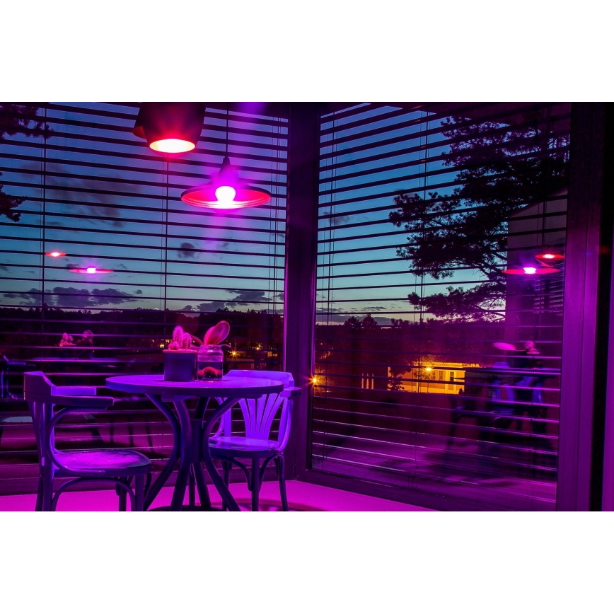 Immax NEO 07794CDO - SET DE 3 becuri LED RGB+CCT dimabile E27/14W/230V 2700K-6500K Tuya Wi-Fi + telecomandă