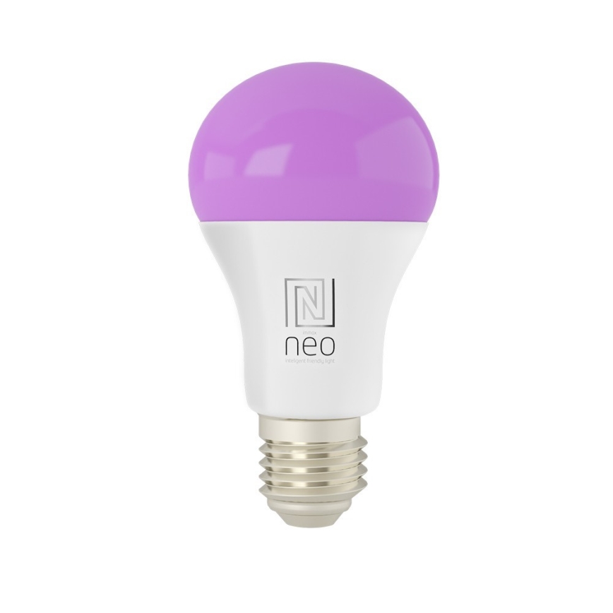 Immax NEO 07794CDO - SET DE 3 becuri LED RGB+CCT dimabile E27/14W/230V 2700K-6500K Tuya Wi-Fi + telecomandă