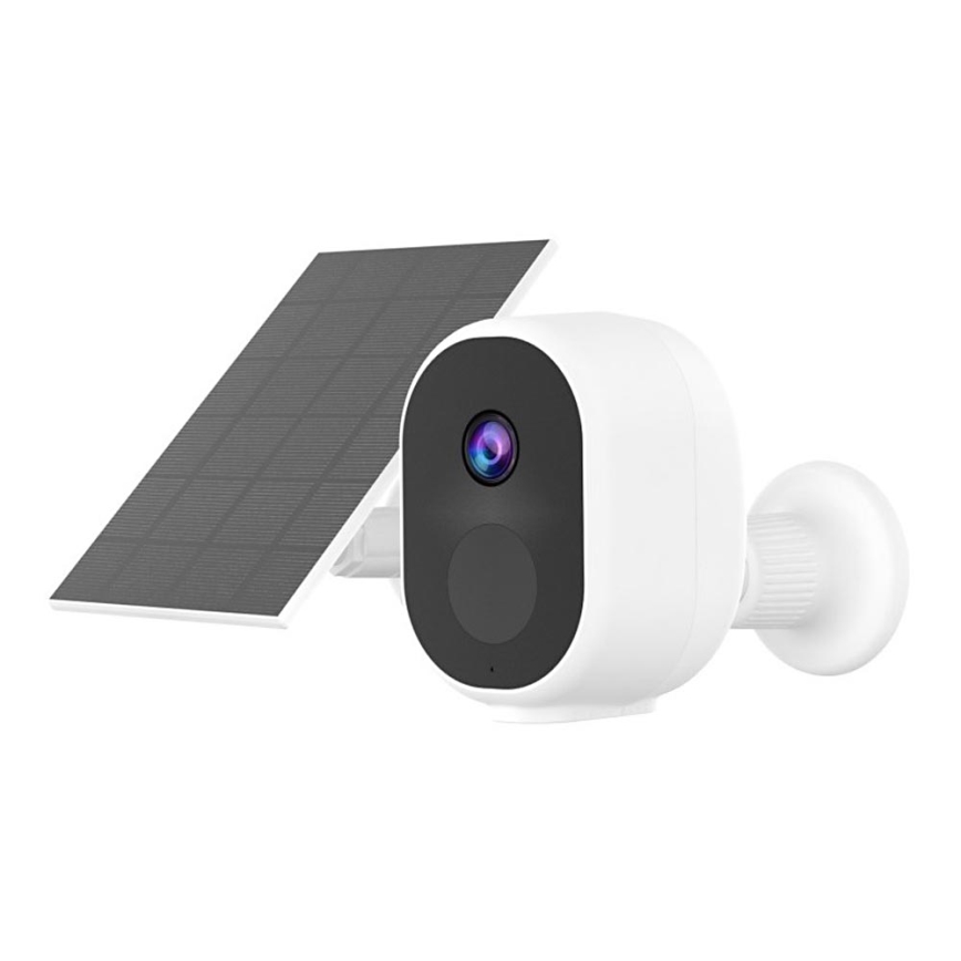 Immax NEO 07802L - Cameră solară inteligentă de exterior cu senzor BARREL, baterie 5000 mAh, Wi-Fi, Tuya, IP65