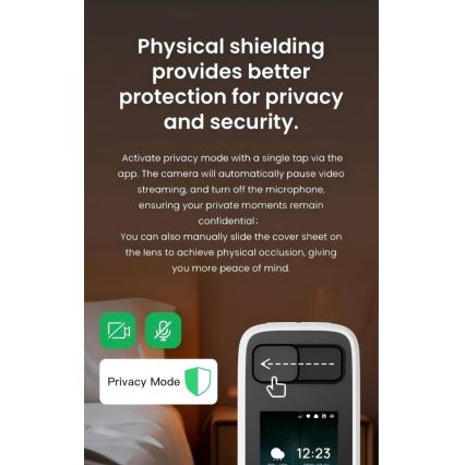 Immax NEO 07814L - Cameră de interior inteligentă cu senzor de 4 MP, alimentare 5V, compatibilă cu Tuya și conectivitate Wi-Fi
