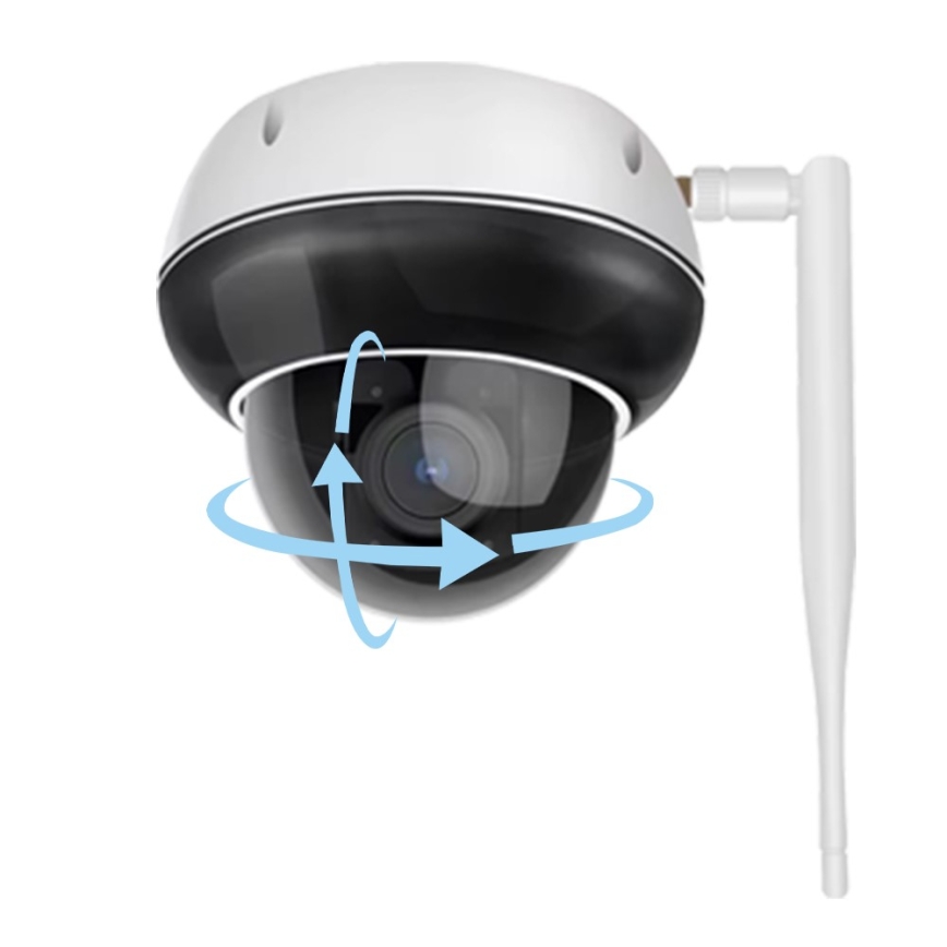Immax NEO 07825L - Cameră inteligentă de exterior cu senzor DOME 5MP 230V IP66 TUYA Wi‑Fi