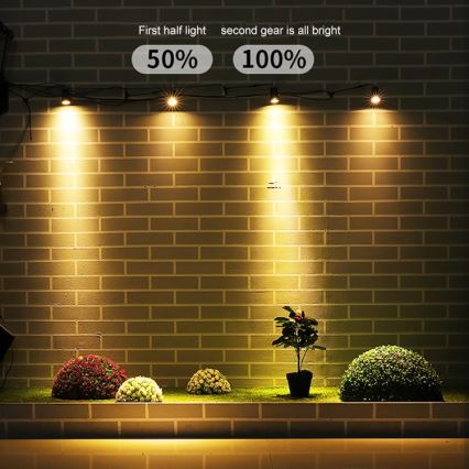 Immax NEO 07903L - Lampă solară LED RGB reglabilă REFLECTORES 4xLED/1W/5,5V IP65 Tuya