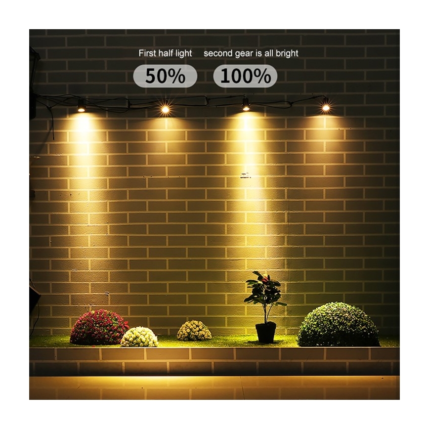 Immax NEO 07903L - Lampă solară LED RGB reglabilă REFLECTORES 4xLED/1W/5,5V IP65 Tuya