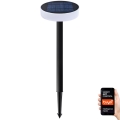 Immax NEO 07910L - Lampă solară rotundă reglabilă LED RGB cu senzor NEO LITE LED/1W/5V IP54 Tuya 1300 mAh