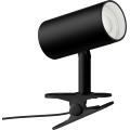 Immax NEO 08291L - Lampă cu clemă PUNTO 1xGU10/9W/230V neagră