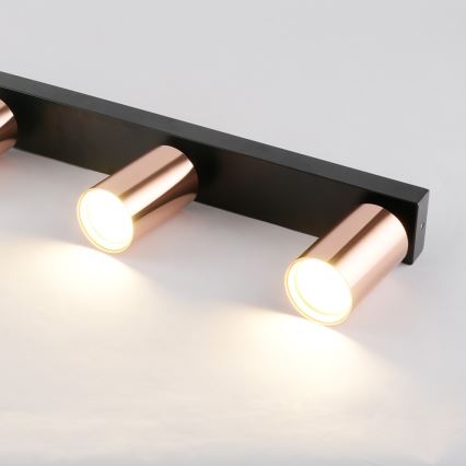 Immax NEO 08303L - Spot PUNTO 4xGU10/9W/230V aur roz