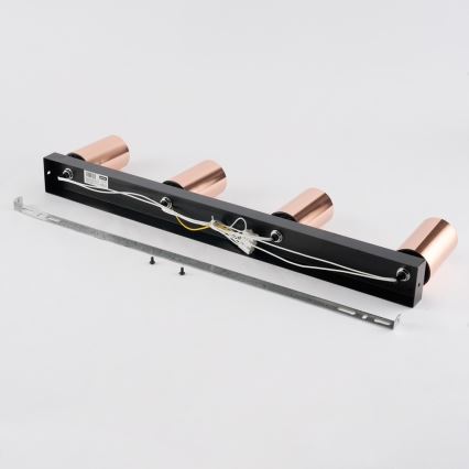 Immax NEO 08303L - Spot PUNTO 4xGU10/9W/230V aur roz