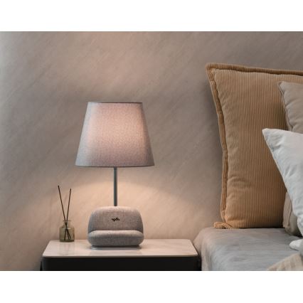 Immax NEO 09109L - Lampă de masă LED reglabilă cu încărcare wireless Qi SOFA LED/6W/230V gri