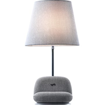 Immax NEO 09109L - Lampă de masă LED reglabilă cu încărcare wireless Qi SOFA LED/6W/230V gri