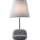 Immax NEO 09109L - Lampă de masă LED reglabilă cu încărcare wireless Qi SOFA LED/6W/230V gri