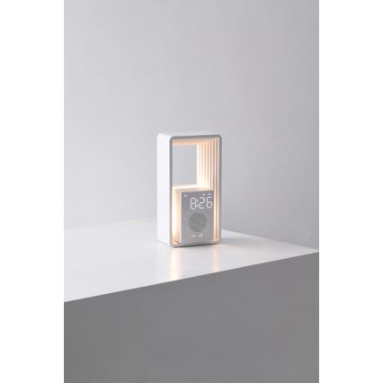 Immax NEO 09113L - Lampă de birou CALM cu LED, alarmă și încărcare, 3,5W/5V