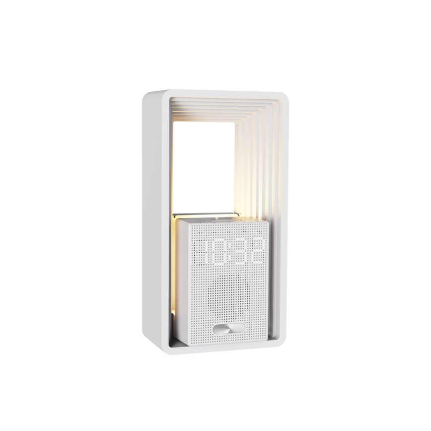 Immax NEO 09113L - Lampă de birou CALM cu LED, alarmă și încărcare, 3,5W/5V