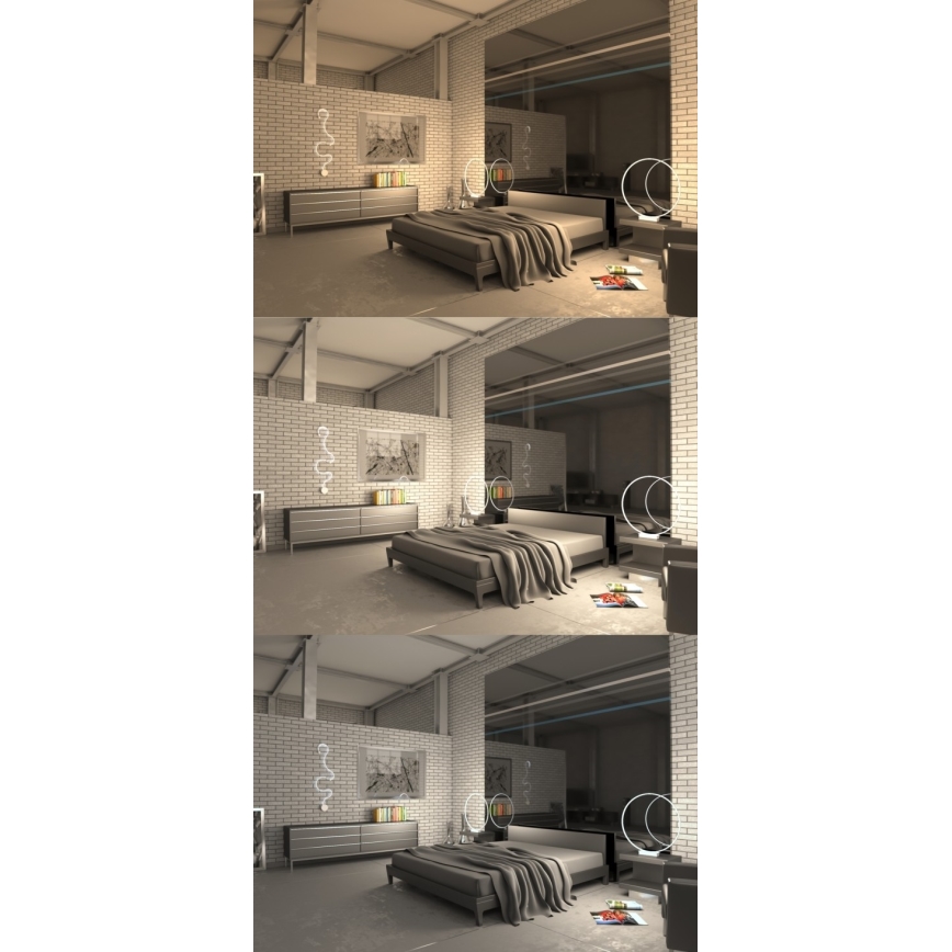 Immax NEO - LED Lampă de masă dimmabilă ARO LED/18W/100-240V